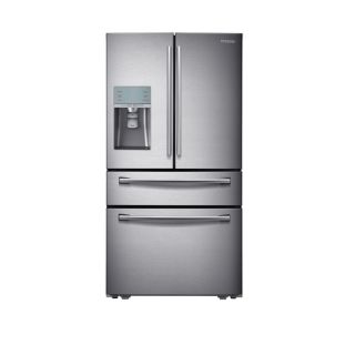 Samsung 30.59 cu ft 4 Door French Door Refrigerator with Single Ice Maker (Stainless Steel) ENERGY STAR