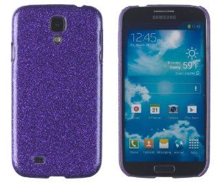 Premium Sparkles Bling Slim Hard Case for Samsung Galaxy S4, i9500   SPARKLES CAN'T FALL OFF   [Retail Packaging by DandyCase with FREE LCD Screen Cleaner] (Purple) Cell Phones & Accessories