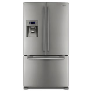 Samsung 25.7 cu ft French Door Refrigerator with Dual Ice Maker (Platinum) ENERGY STAR