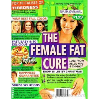 First for Women Magazine   Top 10 Causes of Tiredness   The Female Fat Cure   Drop 85 Pounds By Christmas   Dorothy Hamill Tells You How to Fight Depression   Side Effects of Alli (October 22, 2007): Books