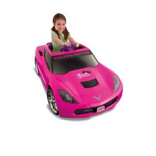 Power Wheels Barbie Corvette: Toys & Games