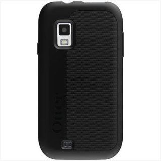 Otterbox Impact Series Silicone Soft Rubber Skin Case Cover comes with Free Clear Screen Protector Guard for Verizon Samsung Fascinate i500 / Mesmerize Phone   Retail Packaging   Black: Cell Phones & Accessories