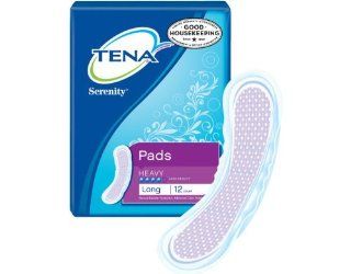 TENA Serenity Heavy Long (6 pack) each pack contains 12 pads: Health & Personal Care