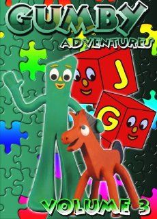 Gumby Adventures   Volume 3 (DVD) Family/Animated/Cartoons ~ Gumby Adventures Vol. 3 contains the rarest collection of 15 of the most treasured classic shows in history. *SUPER SALE PRICES!*: Movies & TV