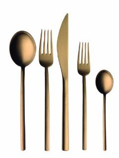 Mepra Due Ice Oro 5 Piece Place Setting: Kitchen & Dining