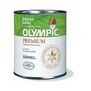 Olympic 29 fl oz Interior Eggshell White Latex Base Paint