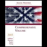South Western Federal Tax : Comp. Volume, 2015  With Cd