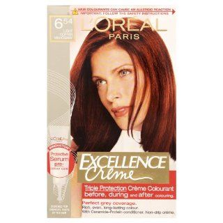 L'Oreal Excellence Permanent Hair Colourant 6.54 Light Copper Mahogany: Health & Personal Care