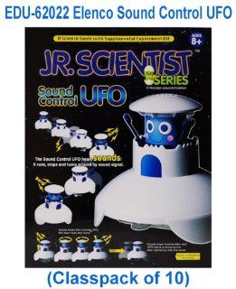 EDU 62022/CS10 Elenco Sound Control UFO   (Classpack of 10) Toys & Games