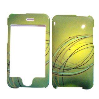 Hard Plastic Snap on Cover Fits Apple iPod Touch 2(2nd Generation) 3(3rd Generation) Lime Swirl (does NOT fit iPod Touch 1st,4th or 5th generations): Cell Phones & Accessories