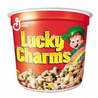 Lucky Charms Cereal Single Serve 6 1.3oz Cups : Grocery & Gourmet Food