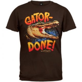 Swamp People   Gator Done T Shirt: Clothing
