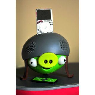 Gear4 Angry Birds Speaker (Helmet Pig) : MP3 Players & Accessories