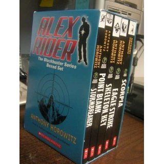 Alex Rider: The Blockbuster Series Boxed Set (Stormbreaker, Point Blank, Skeleton Key, Eagle Strike, Scorpia) (1 to 5): Anthony Horowitz: 9780439880527: Books