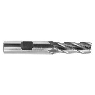 Four Flute Single End Square End End Mills (Metric Mill Sizes / Inch Size Shanks) 3.5mm Mill Dia. 3/8" Shank Dia. 7/16" LOC x 2 5/16" OAL M2: Industrial & Scientific