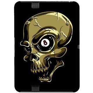 Eight Ball Skull   Billards Pool   Snap On Hard Protective Case for  Kindle Fire HD 7in Tablet (Previous 2012 Release Version): Electronics