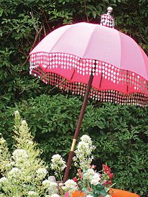 raj garden parasol by indian garden company.