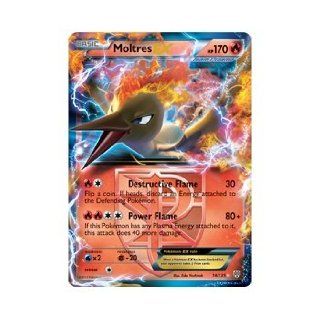 Moltres Ex Plasma Storm 14/135 Pokemon Card Ultra Rare: Toys & Games