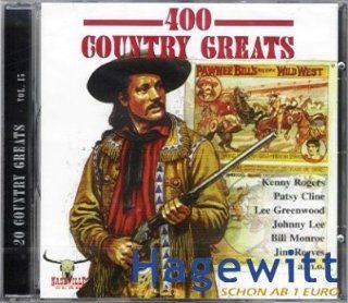 20 Country Greats Vol. 15 (Kenny Rogers, Patsy Cline, Lee Greenwood, Johnny Lee, Bill Monroe a.m.o.): Music