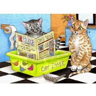 Cat 464 Greeting Card by listing store 14357150