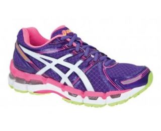 ASICS Ladies Gel Kayano 19 Running Shoes, Purple/Pink, US10.5: Shoes