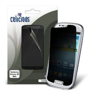 Celicious 2 Way Premium Matte Privacy Screen Protector for Samsung Galaxy S3 Mini  Galaxy S3 mini Screen Protector Ultra thin Precision Pre Cut [2 way Filter] Protects Confidentiality Reduces Glare and Finger Smudges: Cell Phones & Accessories
