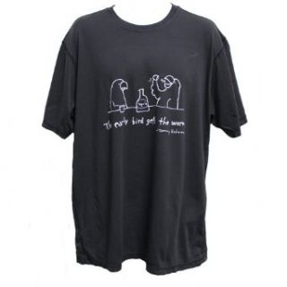 Tommy Bahama Men's T shirts Charcoal Grey The Early Bird Gets The Worm (M) at  Mens Clothing store