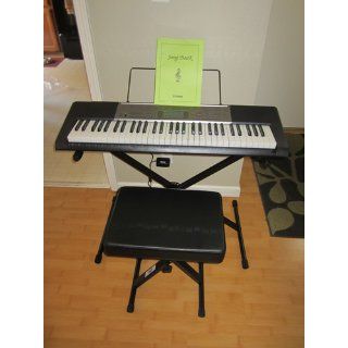 Casio LK 240 61 Key Portable Premium Portable Keyboard Package with Headphones, Stand and Power Supply: Musical Instruments