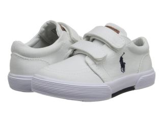 Polo Ralph Lauren Kids Faxon II EZ Boys Shoes (White)