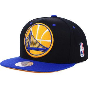 Golden State Warriors Mitchell and Ness NBA Undertime Snapback Cap