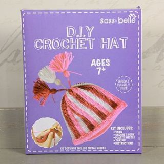 diy crochet hat set by lisa angel homeware and gifts