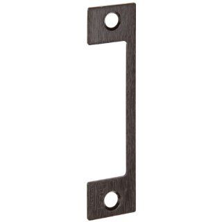HES Stainless Steel N Faceplate for 1006 Series Electric Strikes for Mortise Lockset where the Deadbolt is for Night Latch Function Only, Bronze Toned Finish: Industrial Hardware: Industrial & Scientific