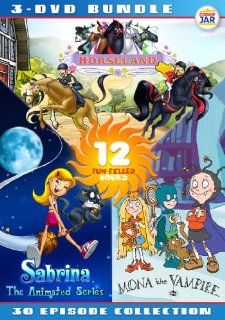 Girls Animation Bundle   Horseland + Sabrina + Mona the Vampire Sabrina, Mona the Vampire, Various Movies & TV