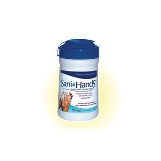 Nice Pak Sani Hands Instant Hand Sanitizing Wipes 150 Count Canister: Industrial & Scientific