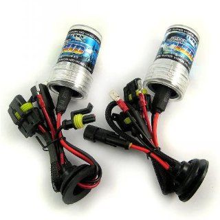 Coossi 2 x HID Xenon Car Replacement Headlight Bulbs Light AC 12V 35W H1 H7 9005 9006 8000K: Automotive