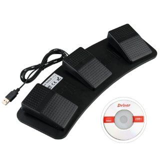 PC USB Foot Control Keyboard Action Switch Pedal HID: Home Improvement