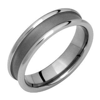 Klum   Unique Design Classic Titanium Ring, Custom Made for Him & Her: Jewelry