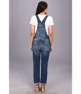 Mavi Jeans Edera Overall Short In Mid R Vintage