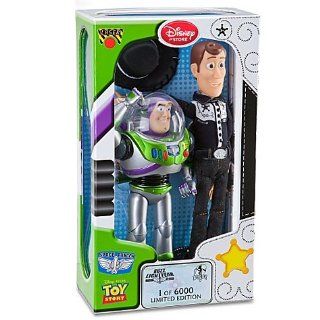 Limited Edition Talking Woody and Buzz Lightyear Action Figure Set    2 Pc.: Toys & Games