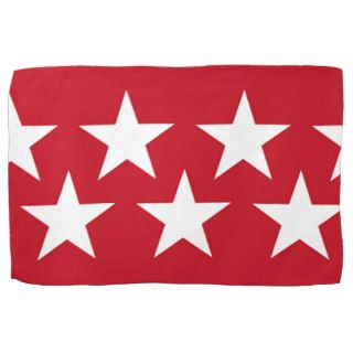 Madrid (Spain) Flag Hand Towels