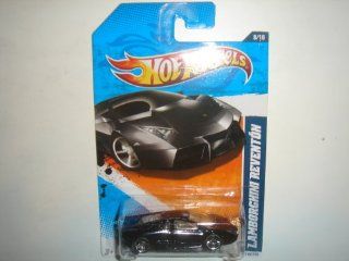 2011 Hot Wheels Lamborghini Reventon Black #118/244: Toys & Games