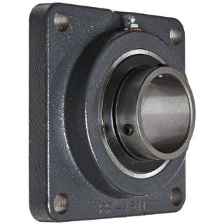Browning VF4S 239 Normal Duty Flange Unit, 4 Bolt, Setscrew Lock, Regreasable, Contact and Flinger Seal, Cast Iron, Inch, 2 7/16" Bore, 5 5/8" Bolt Hole Spacing Width, 6 7/8" Overall Width: Flange Block Bearings: Industrial & Scientific