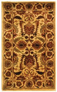 Safavieh CL239B 24 Classics Collection Handmade Burgundy and Black Wool Area Runner, 2 Feet 3 Inch by 4 Feet   Area Rugs