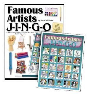 J I N G O Game   Famous Artists: Toys & Games