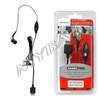 HighQuality Black Stereo Handsfree Headset Mic Microphone for Samsung SGH A237, SGH T339 / T336, SGH T229, Ace SPH i325, BlackJack II SGH i617, SLM SGH A747, SGH A127, SGH T429, M520, SCH R500 Hue, Blast SGH T729, Beat SGH T539, SGH A737 / SGH A736, SGH T: