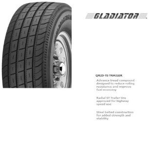 Gladiator 23585R16 ST 235/85R16 STEEL BELTED REINFORCED Trailer Truck Tire 14 Ply 14pr 16 Inch 16 " ST235 85R R16 Load Range G: Automotive