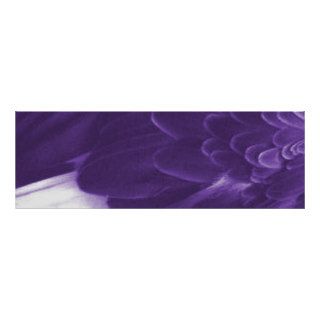 Graphic Purple Eagle Feathers Posters