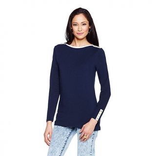 DG2 by Diane Gilman Classic Boatneck Tee
