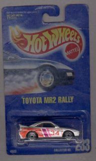 Hot Wheels 1991 233 Toyota Mr2 Rally All Blue Card 1:64 Scale: Toys & Games