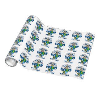 Fernandez Family Crest Gift Wrap Paper